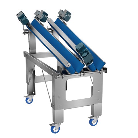 W-Belt Conveyor Double V-Belt Conveyor Glimek