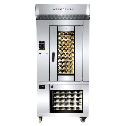 Combination Oven rack oven proofer cabinet instore bakery baking small footprint s-series srp130 sveba dahlen