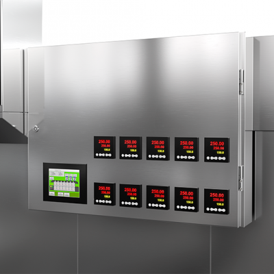 HMI Control Panel with touch screen