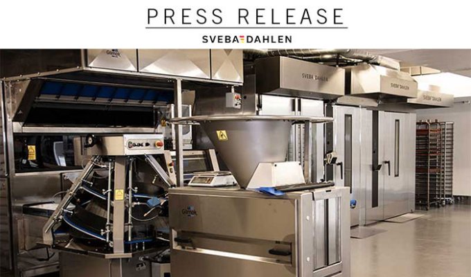 Sveba Dahlen bakery innovation center news BIC Scandinavia Middleby press release