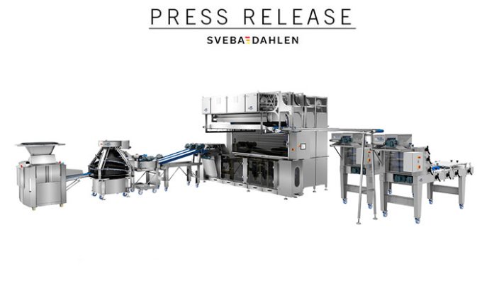 Bread Line BL600 for industrial production Press Release Sveba Dahlen