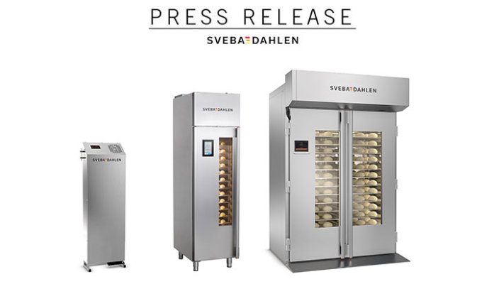 F-Series Proofer F100, F200, F500 Press Release Sveba Dahlen