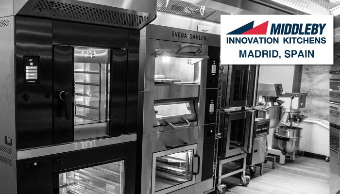 Middleby Innovation Kitchen Madrid Spain Sveba Dahlen Bakery Ovens Pizza Ovens